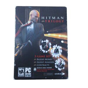 Hitman Trilogy 3 (Game Set) Video Game PC DVD-ROM - Complete w/ Manuals